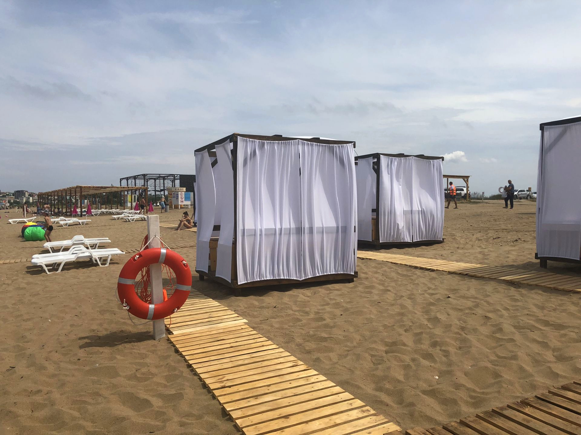 пляж орловка